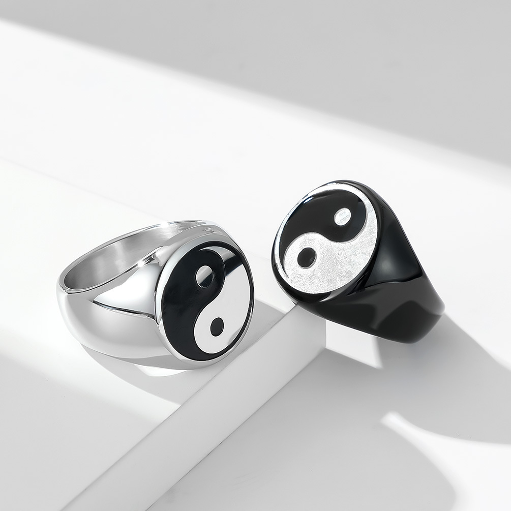 Signet Ring Men - Creative Chinese Style Tai Chi Rings