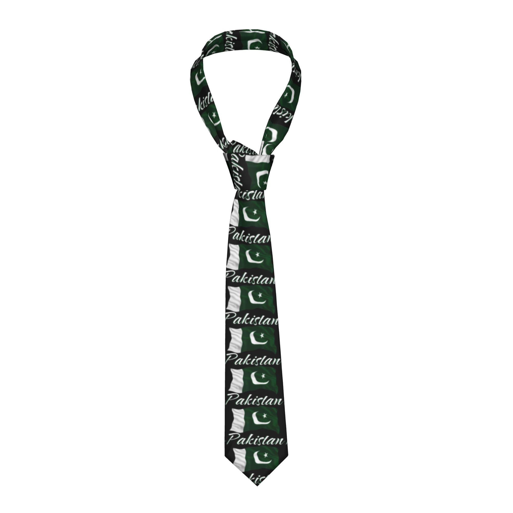 Men Accessories In Pakistan - Men's Tie Pakistani Flag Of Pakistan