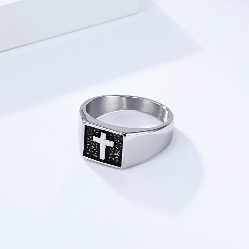 Somen Vintage Stainless Steel  - Signet Ring Men recension och pris