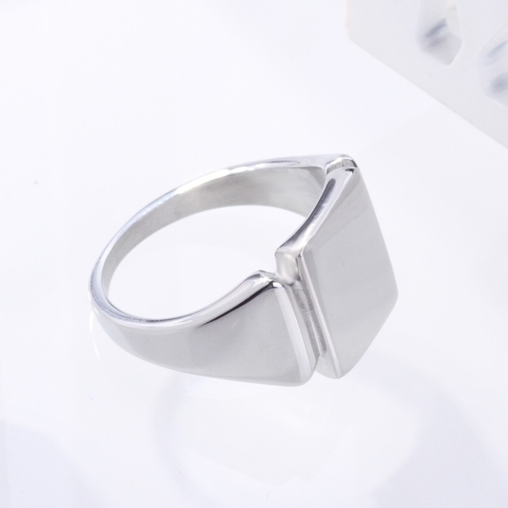 Soul Men Titanium Steel Rings  - Signet Ring Men recension och pris