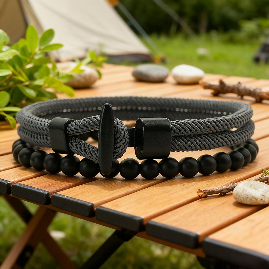 Unique Anchor 2Pcs Man Bracele - Men Accessories Unique recension och pris