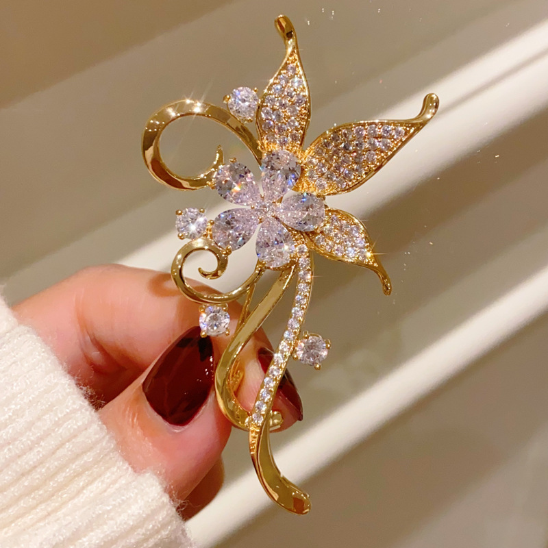 1Pc Vibrant Flower Brooch for  - Men'S Accessories Trends 2025 recension och pris