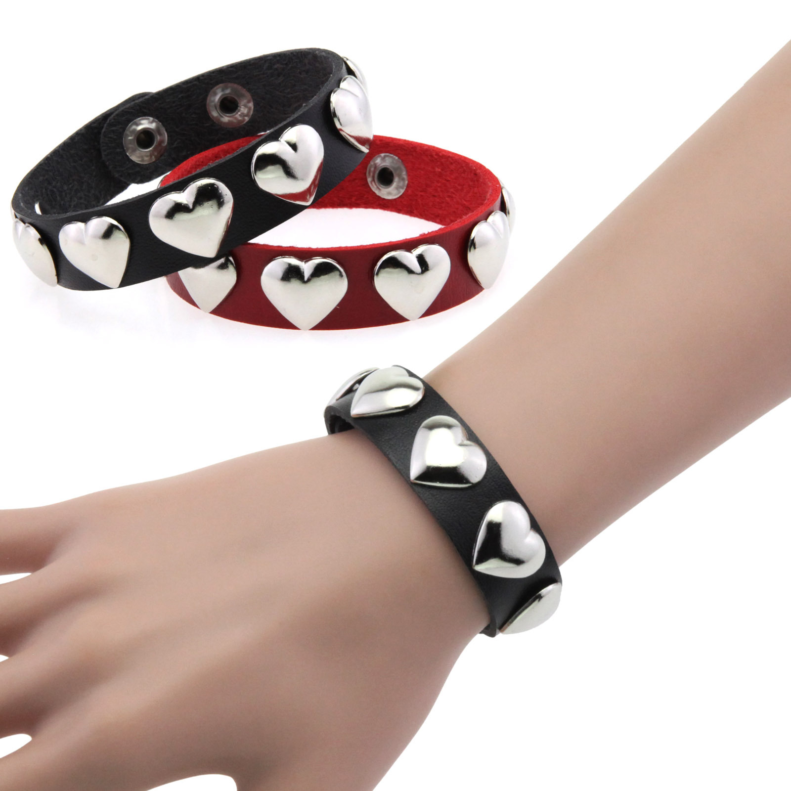 Heart Punk Cool Bracelet For W - Men'S Accessories Trends 2025 recension och pris