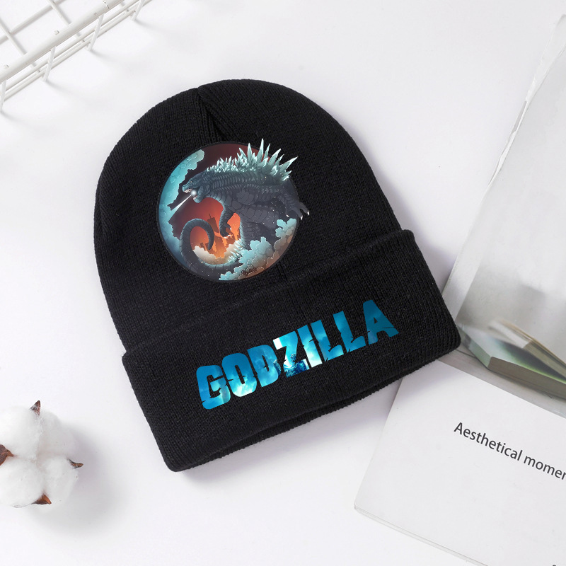 Godzilla Knitted Hat Winter Sp - Men Accessories Unique recension och pris