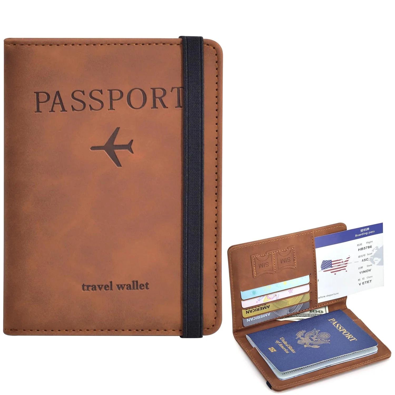 Passport Holder for Travel Ess - Men'S Accessories Essentials recension och pris