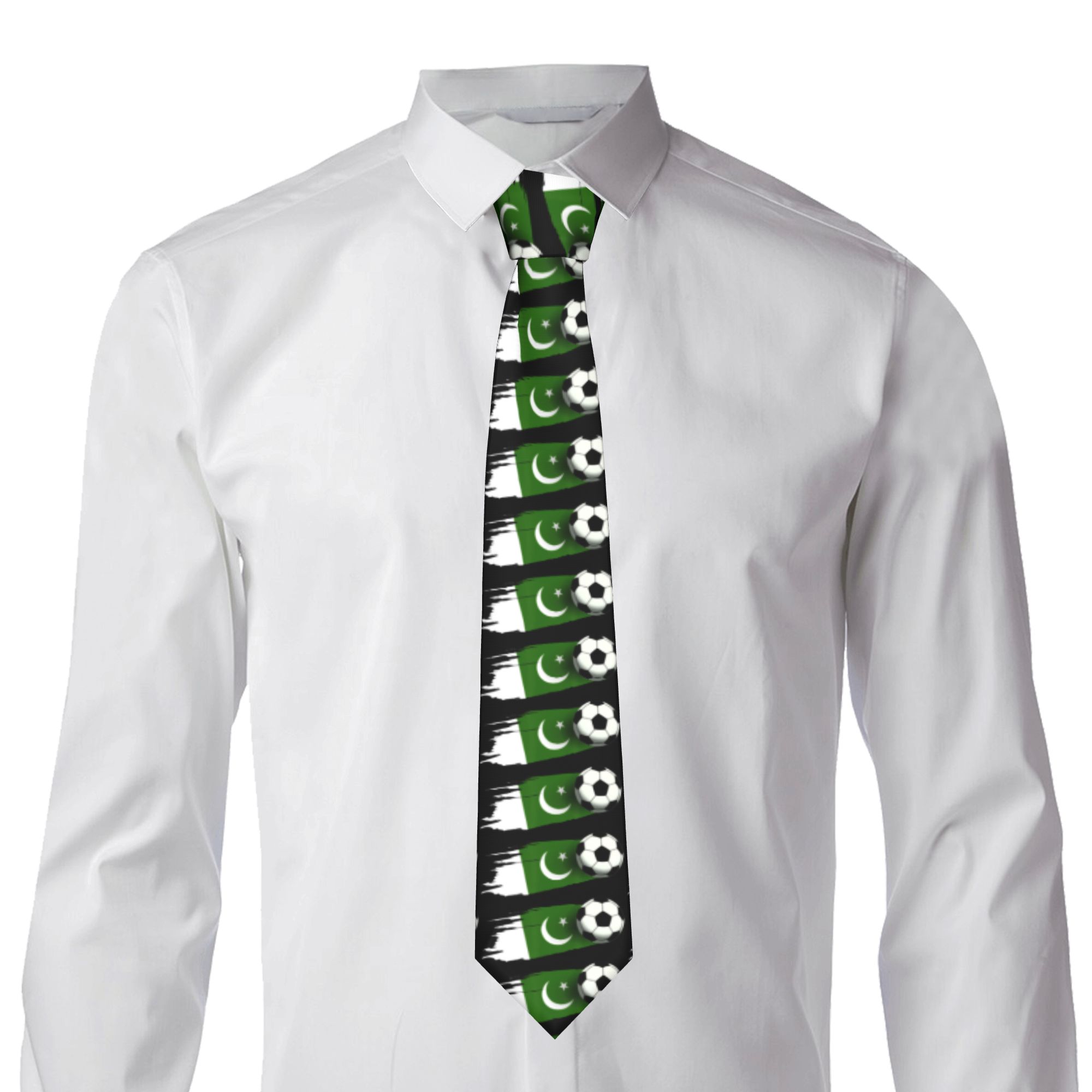 Mens Tie Pakistan Flag Pakista - Men Accessories In Pakistan recension och pris